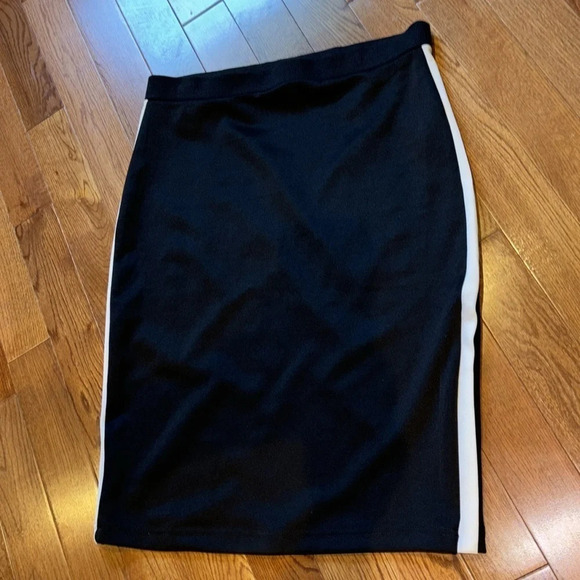 George Black Pencil Skirt Sz  Large - Picture 4 of 13